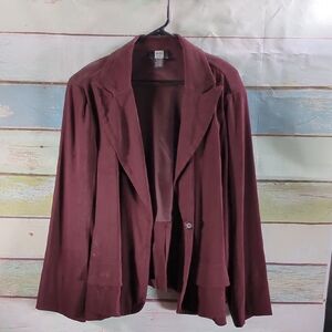 Women's Burgundy Jacket